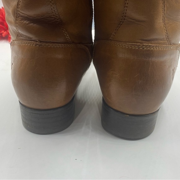 Frye Sz 7 Melissa Tan Riding Knee Boots 4015 - Picture 3 of 5